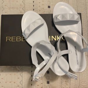 Brand New Rebecca Minkoff white jelly sandals
